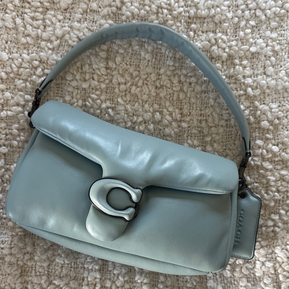Coach Tabby 26 Sky Blue Shoulder Bag